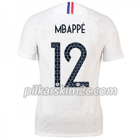 Koszulka Francja Mbappé 12 Kobiet Precz Mistrzostwa Świata 2018 - Koszulki Piłkarskie